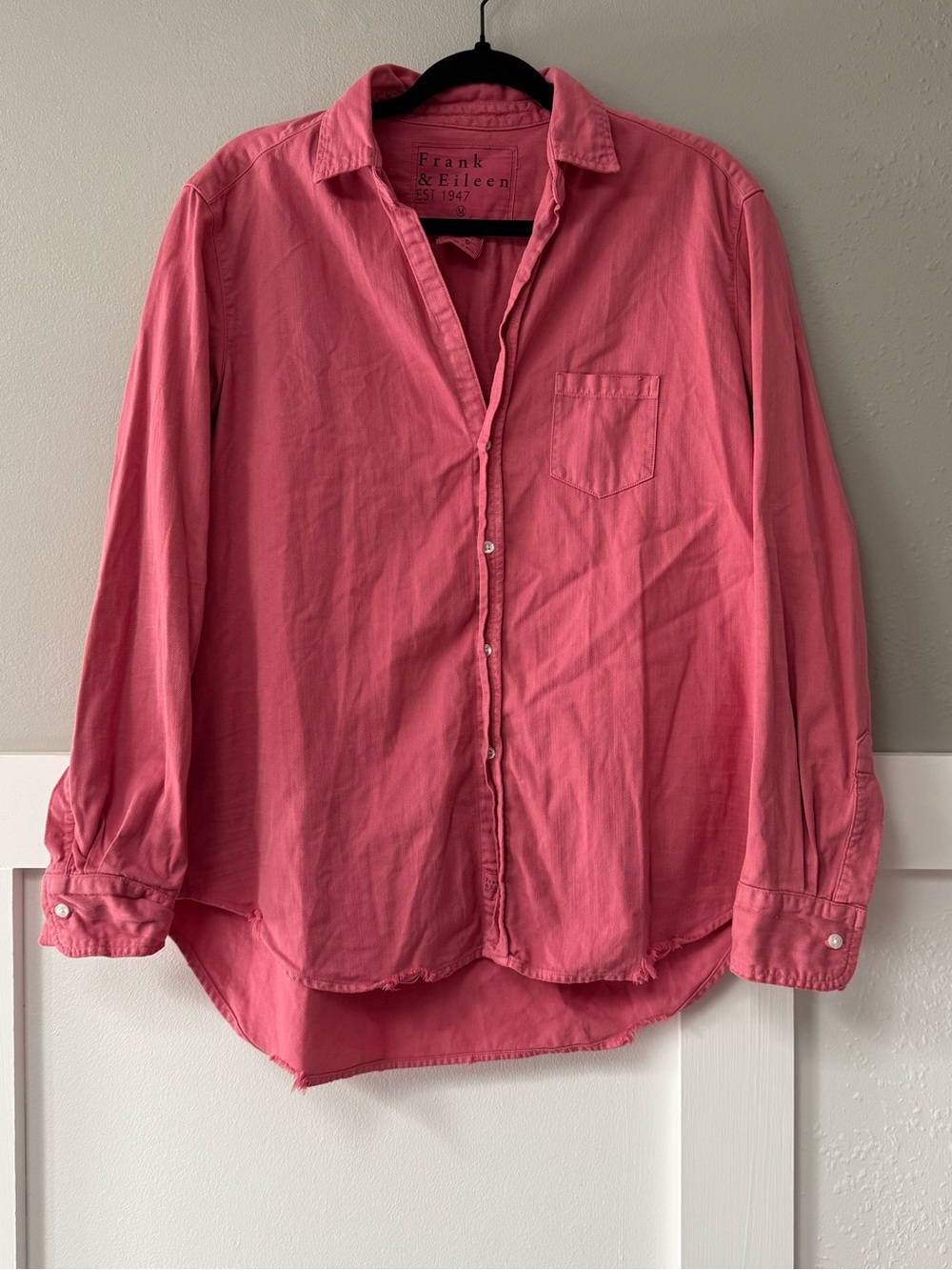 Frank & Eileen Eileen Famous Denim Relaxed Button-Up Shirt